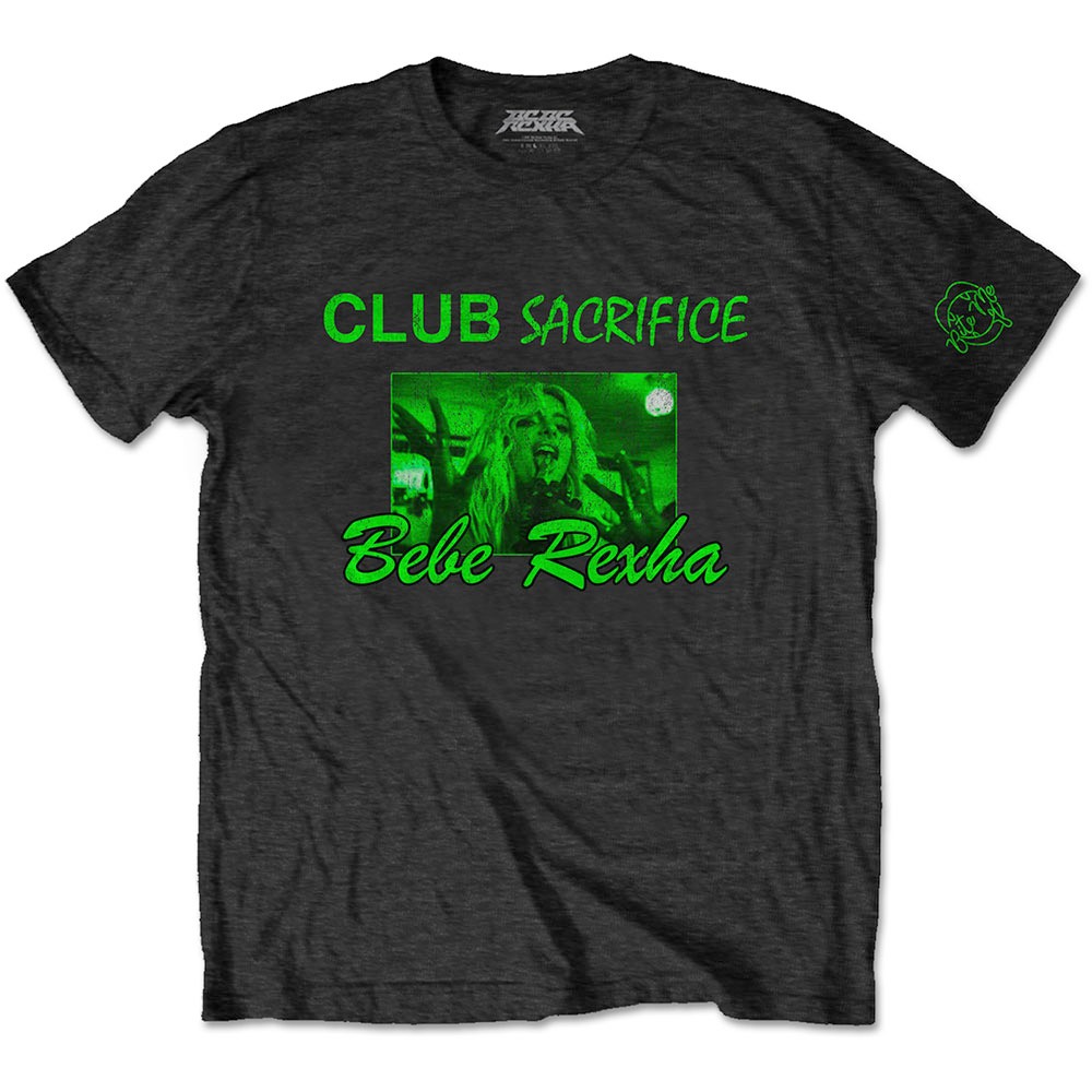 Bebe Rexha - Club Sacrifice Heren Tshirt - Zwart